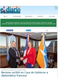 Rencontre avec Rosana Bertone - Gouverneure d&#039;Ushuaia
