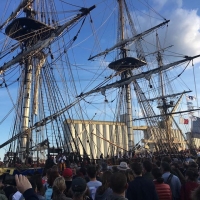 L&#039;Hermione fait une halte à quai