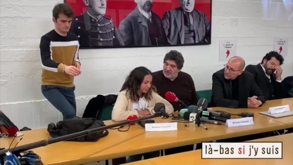 Intervention d&#039;une des filles de Cédric Chouviat