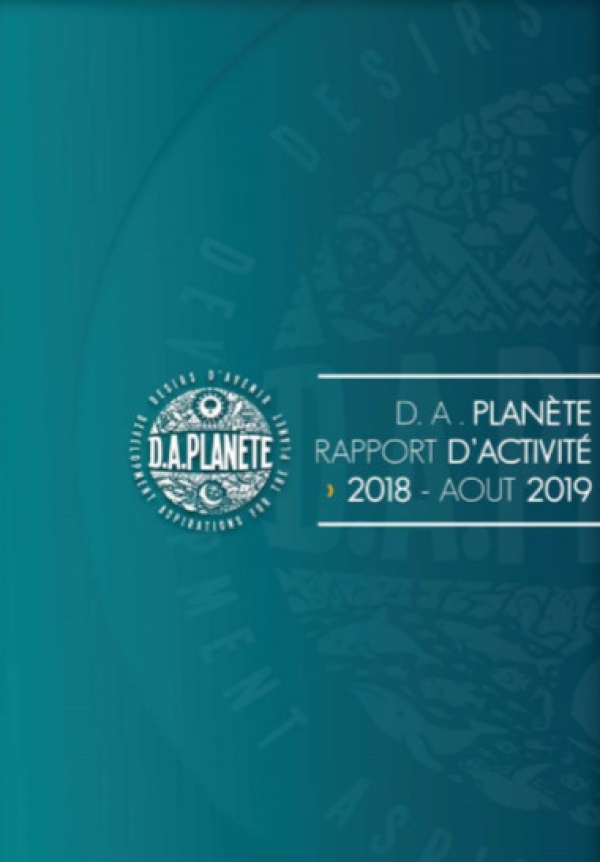 Rapport d&#039;activité de Désirs d&#039;Avenir pour la Planète